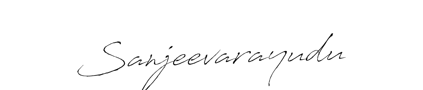 Make a beautiful signature design for name Sanjeevarayudu. With this signature (Antro_Vectra) style, you can create a handwritten signature for free. Sanjeevarayudu signature style 6 images and pictures png