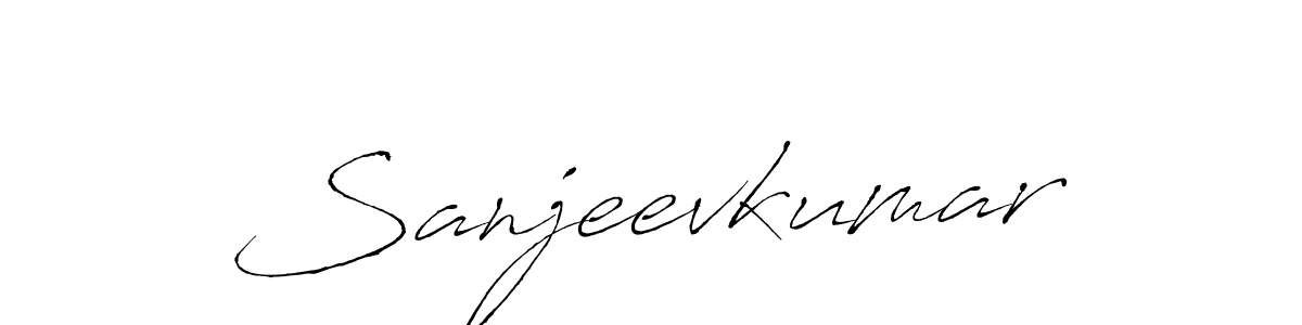Similarly Antro_Vectra is the best handwritten signature design. Signature creator online .You can use it as an online autograph creator for name Sanjeevkumar. Sanjeevkumar signature style 6 images and pictures png