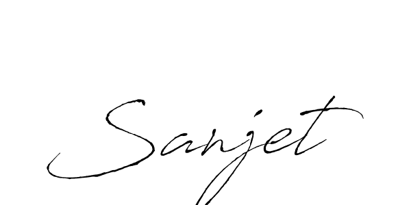 Make a beautiful signature design for name Sanjet. Use this online signature maker to create a handwritten signature for free. Sanjet signature style 6 images and pictures png