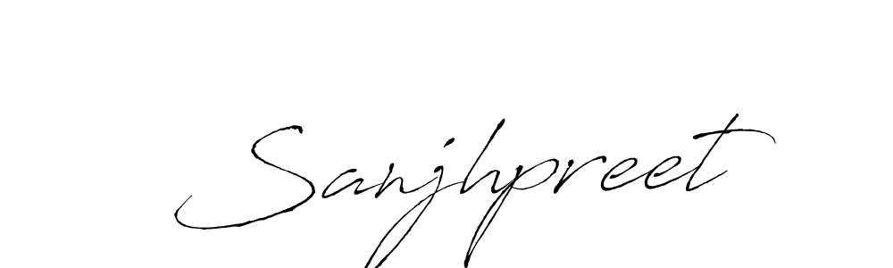 Also we have Sanjhpreet name is the best signature style. Create professional handwritten signature collection using Antro_Vectra autograph style. Sanjhpreet signature style 6 images and pictures png