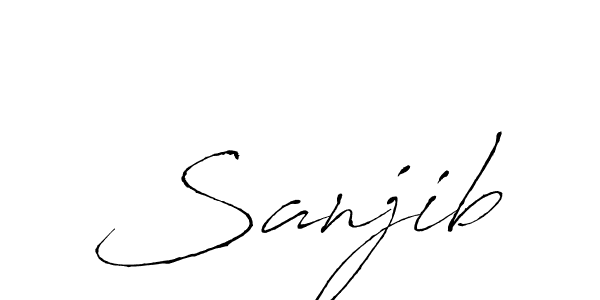 The best way (Antro_Vectra) to make a short signature is to pick only two or three words in your name. The name Sanjib include a total of six letters. For converting this name. Sanjib signature style 6 images and pictures png