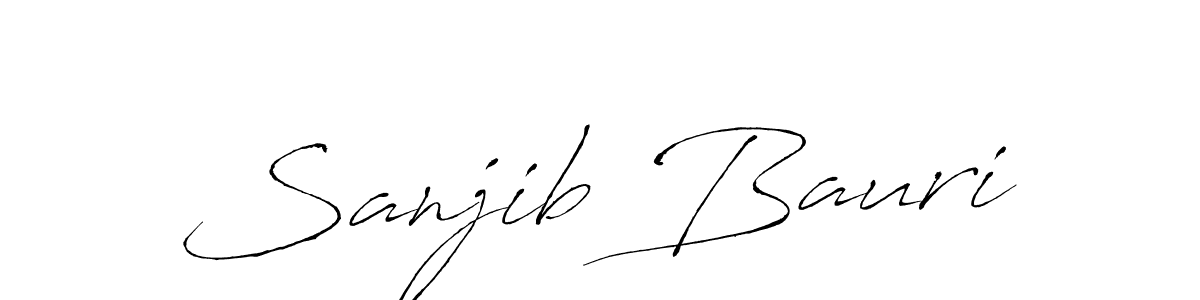 How to make Sanjib Bauri name signature. Use Antro_Vectra style for creating short signs online. This is the latest handwritten sign. Sanjib Bauri signature style 6 images and pictures png
