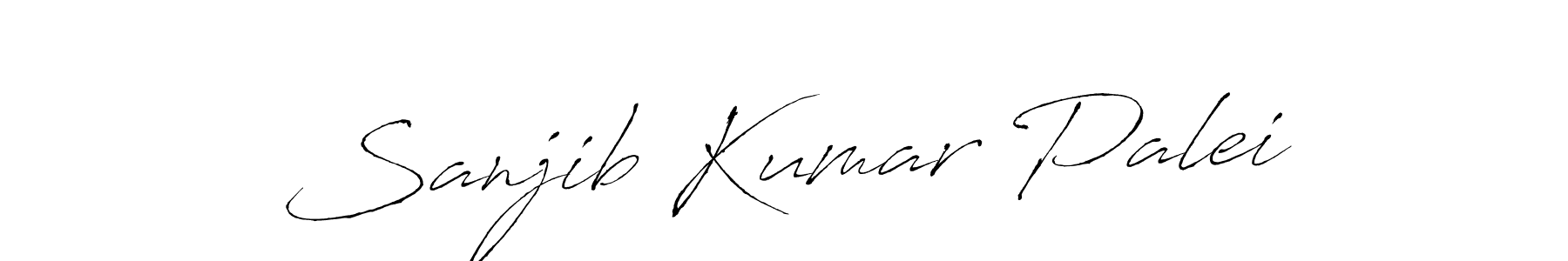 Use a signature maker to create a handwritten signature online. With this signature software, you can design (Antro_Vectra) your own signature for name Sanjib Kumar Palei. Sanjib Kumar Palei signature style 6 images and pictures png