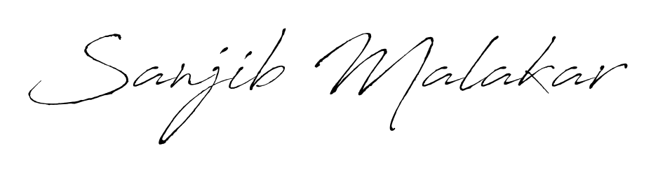 If you are searching for the best signature style for your name Sanjib Malakar, here we have designed multiple signature styles using Antro_Vectra. Sanjib Malakar signature style 6 images and pictures png