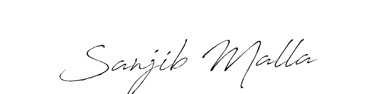 It looks lik you need a new signature style for name Sanjib Malla. Design unique handwritten (Antro_Vectra) signature with our free signature maker in just a few clicks. Sanjib Malla signature style 6 images and pictures png