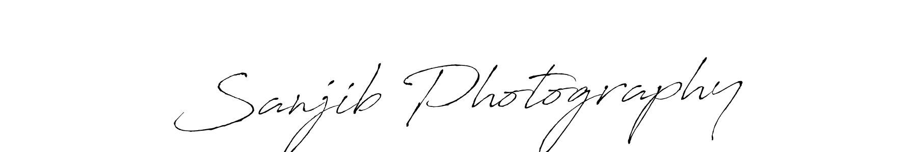 You should practise on your own different ways (Antro_Vectra) to write your name (Sanjib Photography) in signature. don't let someone else do it for you. Sanjib Photography signature style 6 images and pictures png