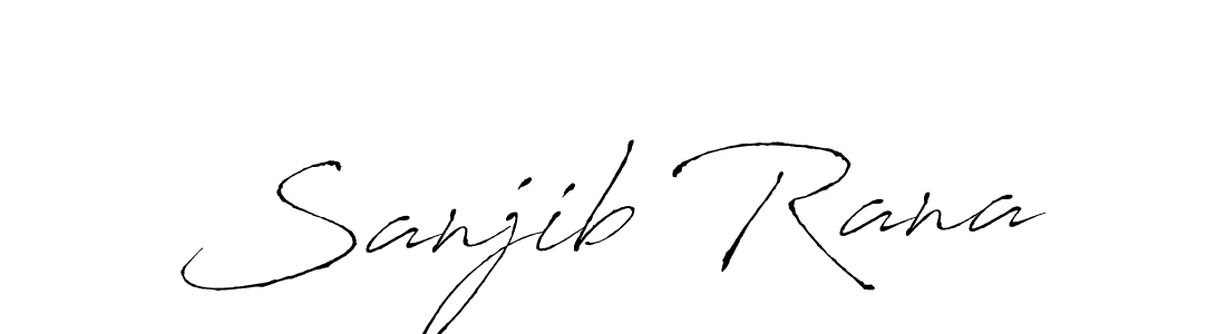 Also You can easily find your signature by using the search form. We will create Sanjib Rana name handwritten signature images for you free of cost using Antro_Vectra sign style. Sanjib Rana signature style 6 images and pictures png