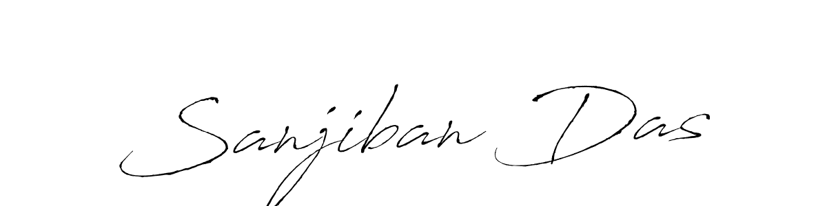 Sanjiban Das stylish signature style. Best Handwritten Sign (Antro_Vectra) for my name. Handwritten Signature Collection Ideas for my name Sanjiban Das. Sanjiban Das signature style 6 images and pictures png
