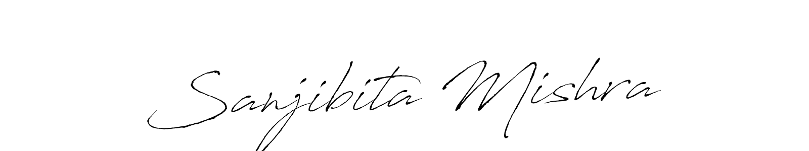 Design your own signature with our free online signature maker. With this signature software, you can create a handwritten (Antro_Vectra) signature for name Sanjibita Mishra. Sanjibita Mishra signature style 6 images and pictures png