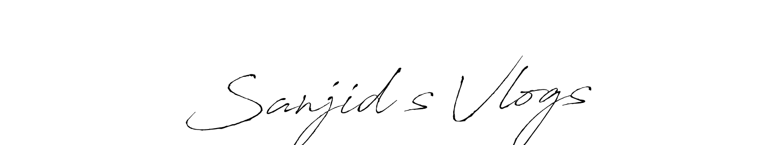 Check out images of Autograph of Sanjid’s Vlogs name. Actor Sanjid’s Vlogs Signature Style. Antro_Vectra is a professional sign style online. Sanjid’s Vlogs signature style 6 images and pictures png