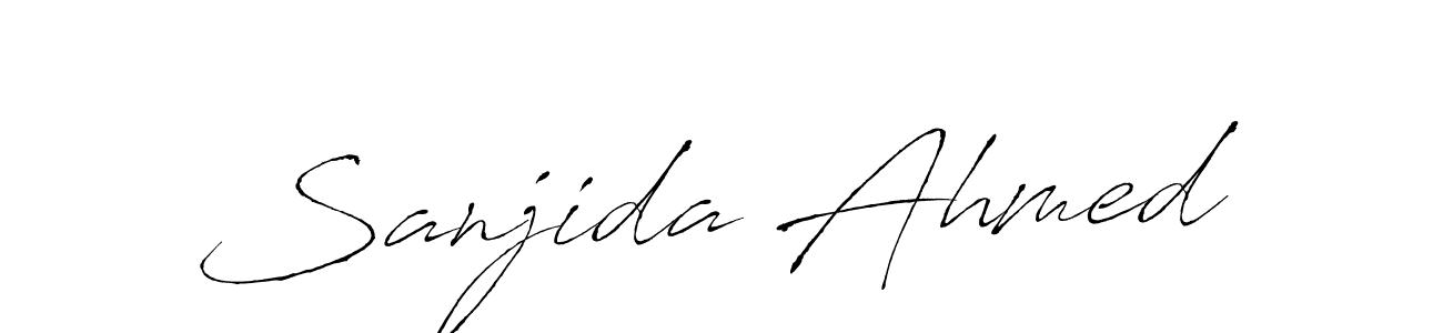 You can use this online signature creator to create a handwritten signature for the name Sanjida Ahmed. This is the best online autograph maker. Sanjida Ahmed signature style 6 images and pictures png