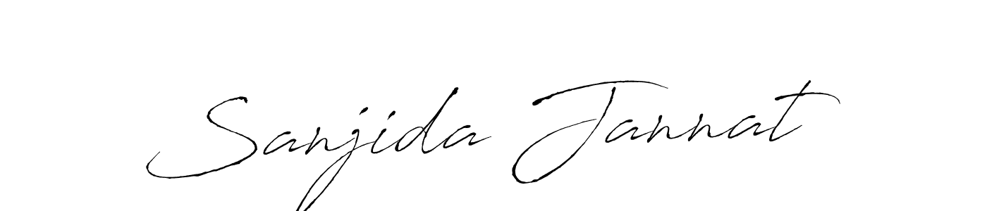 Similarly Antro_Vectra is the best handwritten signature design. Signature creator online .You can use it as an online autograph creator for name Sanjida Jannat. Sanjida Jannat signature style 6 images and pictures png
