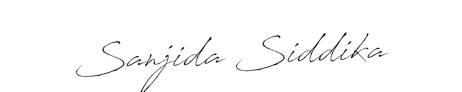 The best way (Antro_Vectra) to make a short signature is to pick only two or three words in your name. The name Sanjida Siddika include a total of six letters. For converting this name. Sanjida Siddika signature style 6 images and pictures png