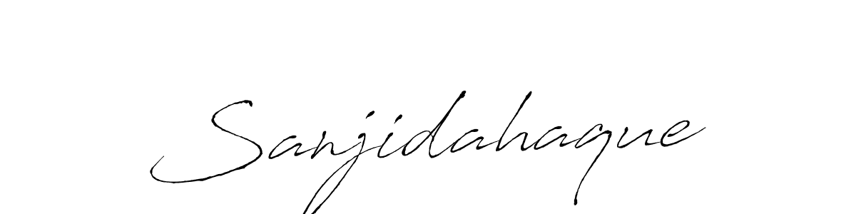 It looks lik you need a new signature style for name Sanjidahaque. Design unique handwritten (Antro_Vectra) signature with our free signature maker in just a few clicks. Sanjidahaque signature style 6 images and pictures png