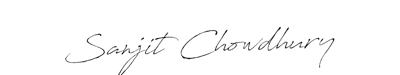 Make a short Sanjit Chowdhury signature style. Manage your documents anywhere anytime using Antro_Vectra. Create and add eSignatures, submit forms, share and send files easily. Sanjit Chowdhury signature style 6 images and pictures png