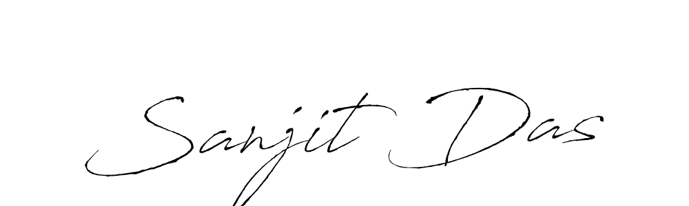 Also we have Sanjit Das name is the best signature style. Create professional handwritten signature collection using Antro_Vectra autograph style. Sanjit Das signature style 6 images and pictures png