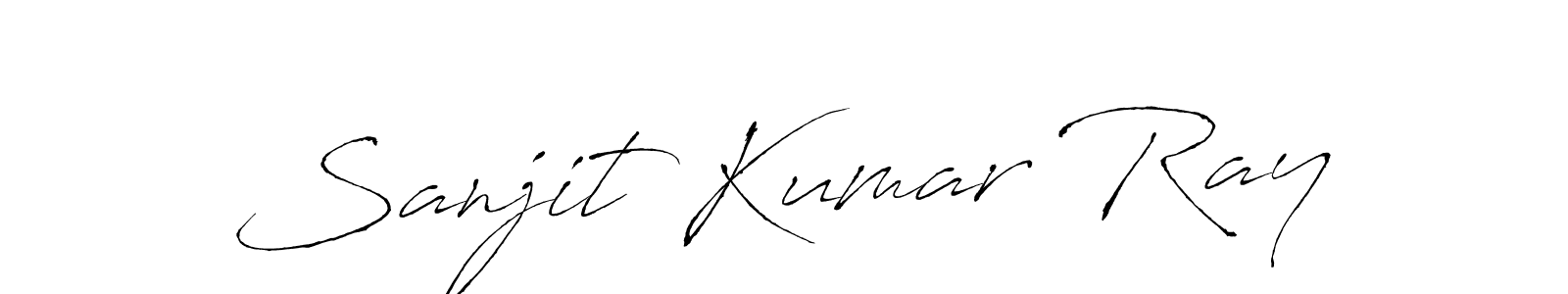 Also we have Sanjit Kumar Ray name is the best signature style. Create professional handwritten signature collection using Antro_Vectra autograph style. Sanjit Kumar Ray signature style 6 images and pictures png