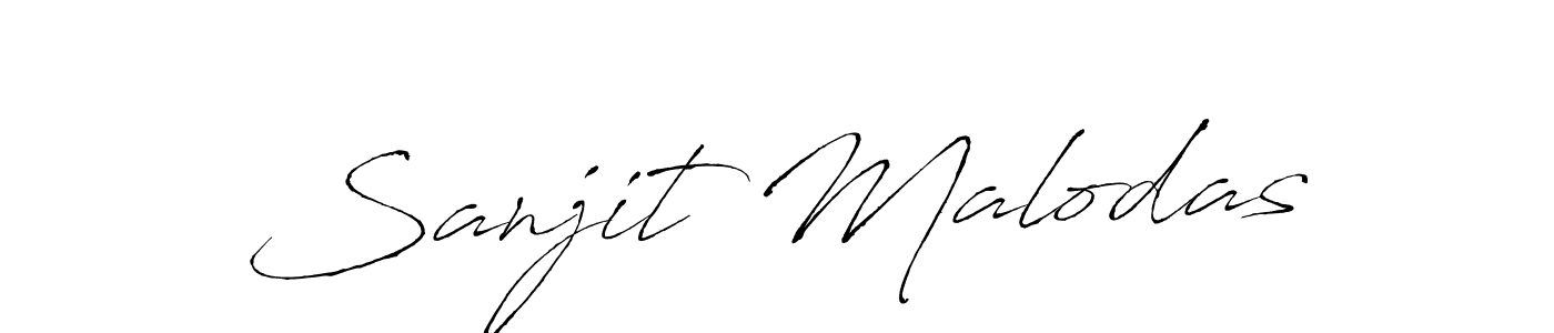 Also You can easily find your signature by using the search form. We will create Sanjit Malodas name handwritten signature images for you free of cost using Antro_Vectra sign style. Sanjit Malodas signature style 6 images and pictures png