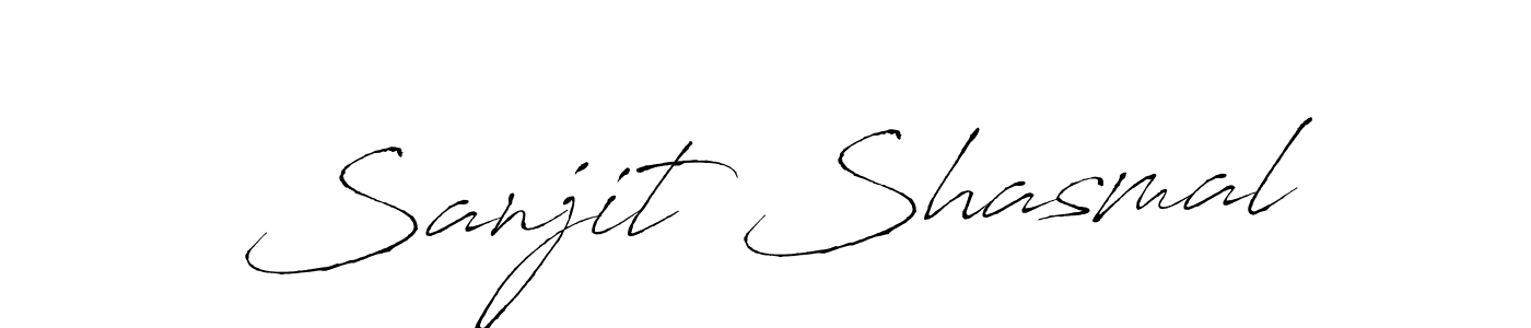 Use a signature maker to create a handwritten signature online. With this signature software, you can design (Antro_Vectra) your own signature for name Sanjit Shasmal. Sanjit Shasmal signature style 6 images and pictures png