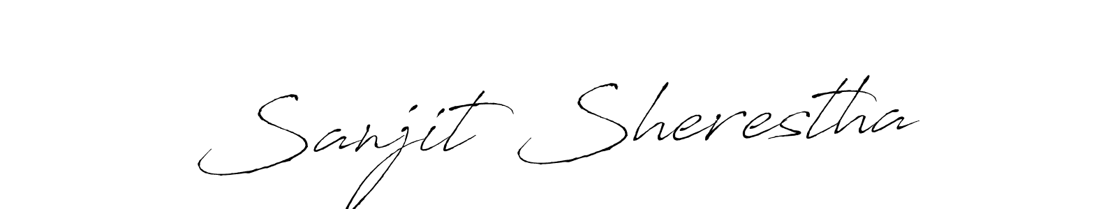 This is the best signature style for the Sanjit Sherestha name. Also you like these signature font (Antro_Vectra). Mix name signature. Sanjit Sherestha signature style 6 images and pictures png