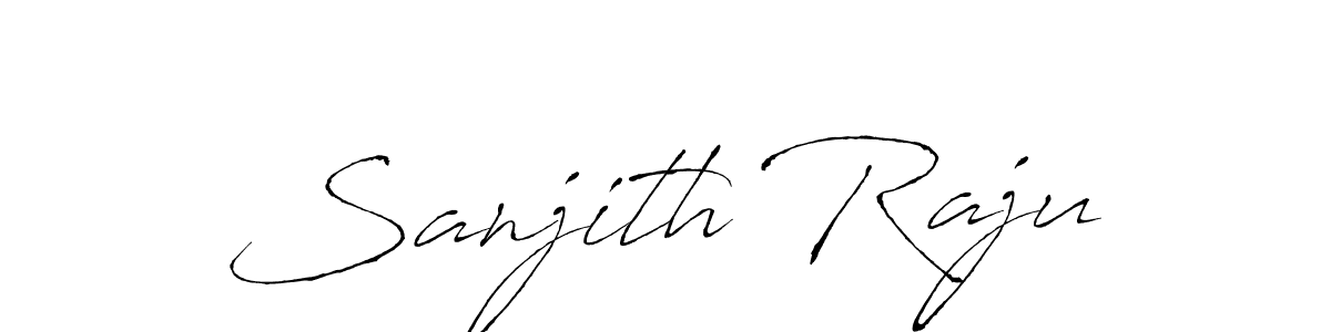 You can use this online signature creator to create a handwritten signature for the name Sanjith Raju. This is the best online autograph maker. Sanjith Raju signature style 6 images and pictures png