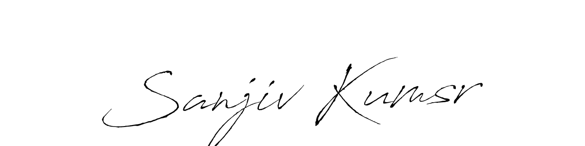 It looks lik you need a new signature style for name Sanjiv Kumsr. Design unique handwritten (Antro_Vectra) signature with our free signature maker in just a few clicks. Sanjiv Kumsr signature style 6 images and pictures png