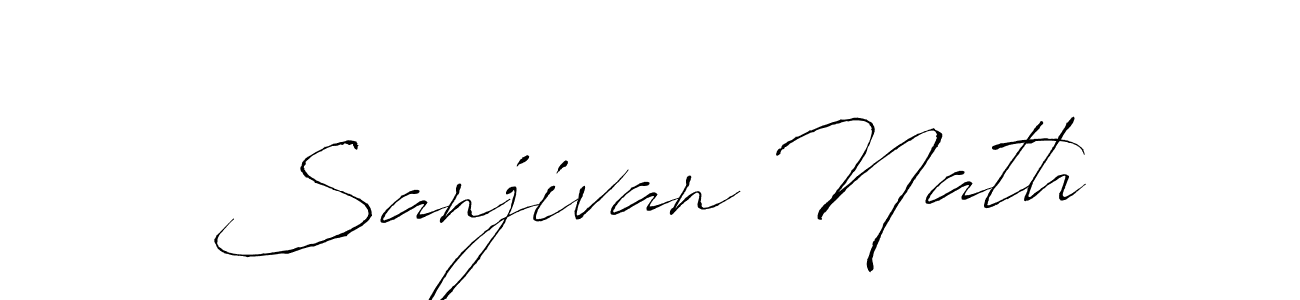 The best way (Antro_Vectra) to make a short signature is to pick only two or three words in your name. The name Sanjivan Nath include a total of six letters. For converting this name. Sanjivan Nath signature style 6 images and pictures png