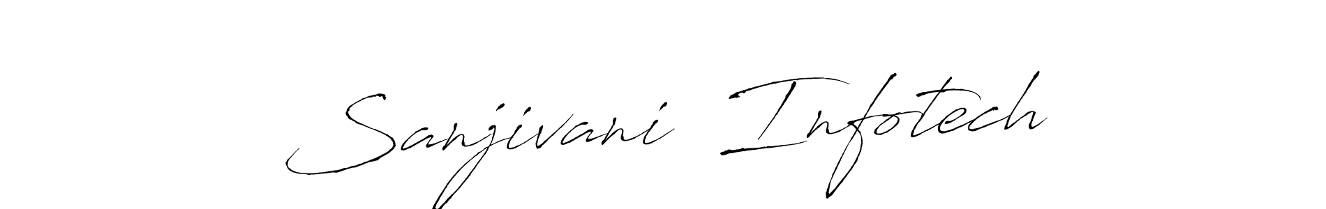 Also You can easily find your signature by using the search form. We will create Sanjivani  Infotech name handwritten signature images for you free of cost using Antro_Vectra sign style. Sanjivani  Infotech signature style 6 images and pictures png