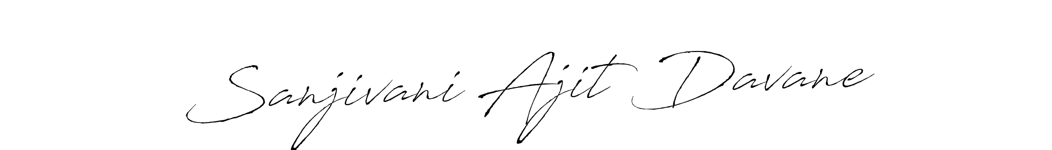 Make a beautiful signature design for name Sanjivani Ajit Davane. Use this online signature maker to create a handwritten signature for free. Sanjivani Ajit Davane signature style 6 images and pictures png