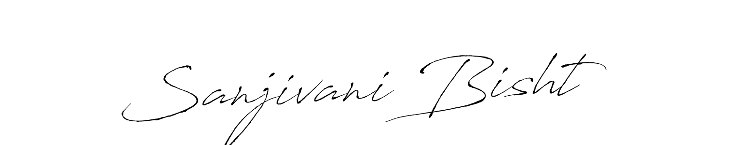 Use a signature maker to create a handwritten signature online. With this signature software, you can design (Antro_Vectra) your own signature for name Sanjivani Bisht. Sanjivani Bisht signature style 6 images and pictures png