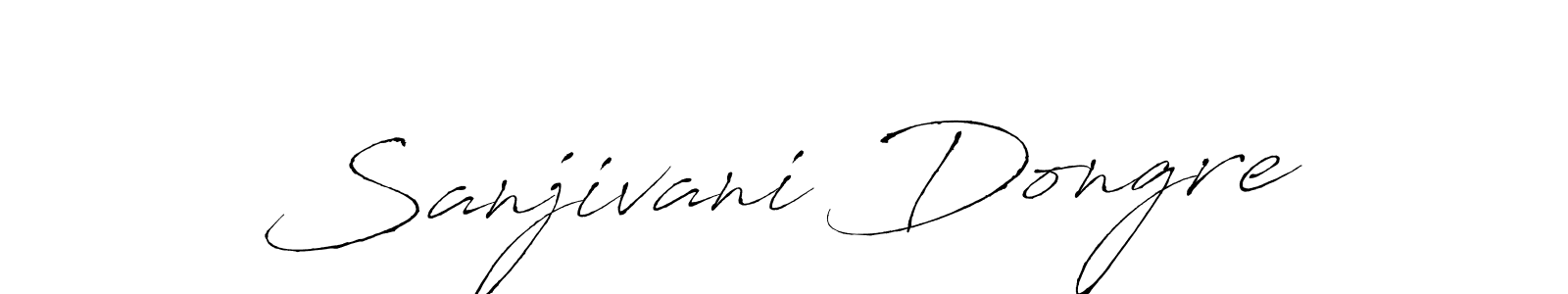 Antro_Vectra is a professional signature style that is perfect for those who want to add a touch of class to their signature. It is also a great choice for those who want to make their signature more unique. Get Sanjivani Dongre name to fancy signature for free. Sanjivani Dongre signature style 6 images and pictures png