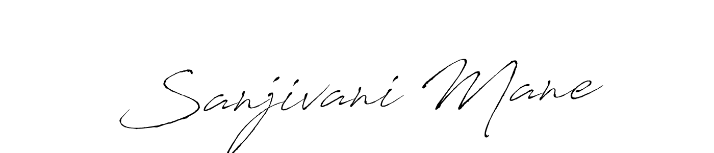 Use a signature maker to create a handwritten signature online. With this signature software, you can design (Antro_Vectra) your own signature for name Sanjivani Mane. Sanjivani Mane signature style 6 images and pictures png