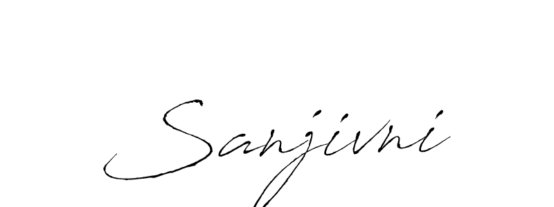 Also You can easily find your signature by using the search form. We will create Sanjivni name handwritten signature images for you free of cost using Antro_Vectra sign style. Sanjivni signature style 6 images and pictures png