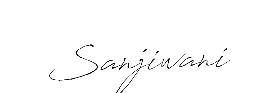This is the best signature style for the Sanjiwani name. Also you like these signature font (Antro_Vectra). Mix name signature. Sanjiwani signature style 6 images and pictures png