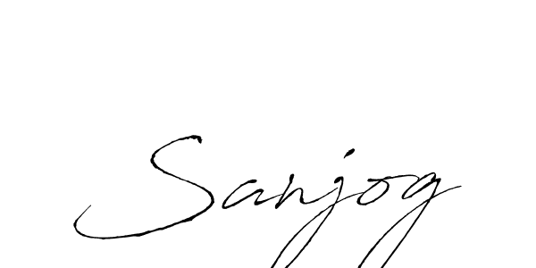 Also we have Sanjog name is the best signature style. Create professional handwritten signature collection using Antro_Vectra autograph style. Sanjog signature style 6 images and pictures png