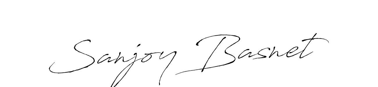 You should practise on your own different ways (Antro_Vectra) to write your name (Sanjoy Basnet) in signature. don't let someone else do it for you. Sanjoy Basnet signature style 6 images and pictures png