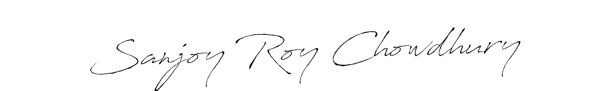 The best way (Antro_Vectra) to make a short signature is to pick only two or three words in your name. The name Sanjoy Roy Chowdhury include a total of six letters. For converting this name. Sanjoy Roy Chowdhury signature style 6 images and pictures png