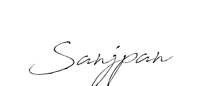 Make a beautiful signature design for name Sanjpan. Use this online signature maker to create a handwritten signature for free. Sanjpan signature style 6 images and pictures png