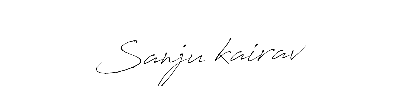 This is the best signature style for the Sanju♡kairav name. Also you like these signature font (Antro_Vectra). Mix name signature. Sanju♡kairav signature style 6 images and pictures png