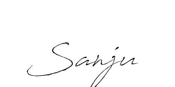 It looks lik you need a new signature style for name Sanju . Design unique handwritten (Antro_Vectra) signature with our free signature maker in just a few clicks. Sanju  signature style 6 images and pictures png