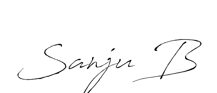 if you are searching for the best signature style for your name Sanju B. so please give up your signature search. here we have designed multiple signature styles  using Antro_Vectra. Sanju B signature style 6 images and pictures png