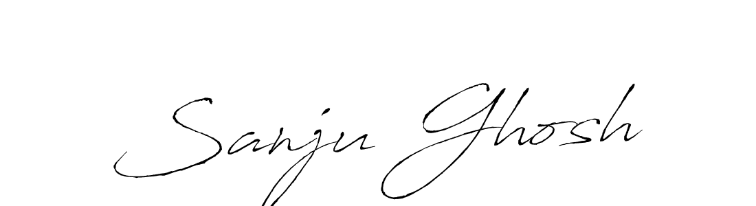 How to Draw Sanju Ghosh signature style? Antro_Vectra is a latest design signature styles for name Sanju Ghosh. Sanju Ghosh signature style 6 images and pictures png