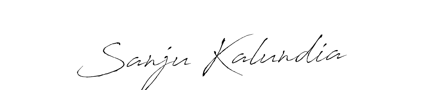 How to Draw Sanju Kalundia signature style? Antro_Vectra is a latest design signature styles for name Sanju Kalundia. Sanju Kalundia signature style 6 images and pictures png