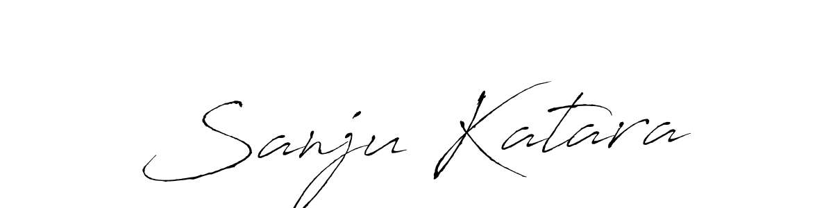 Once you've used our free online signature maker to create your best signature Antro_Vectra style, it's time to enjoy all of the benefits that Sanju Katara name signing documents. Sanju Katara signature style 6 images and pictures png