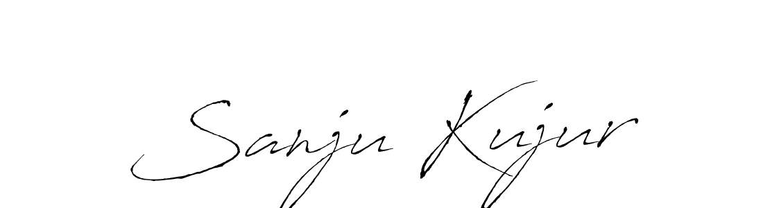 Also You can easily find your signature by using the search form. We will create Sanju Kujur name handwritten signature images for you free of cost using Antro_Vectra sign style. Sanju Kujur signature style 6 images and pictures png