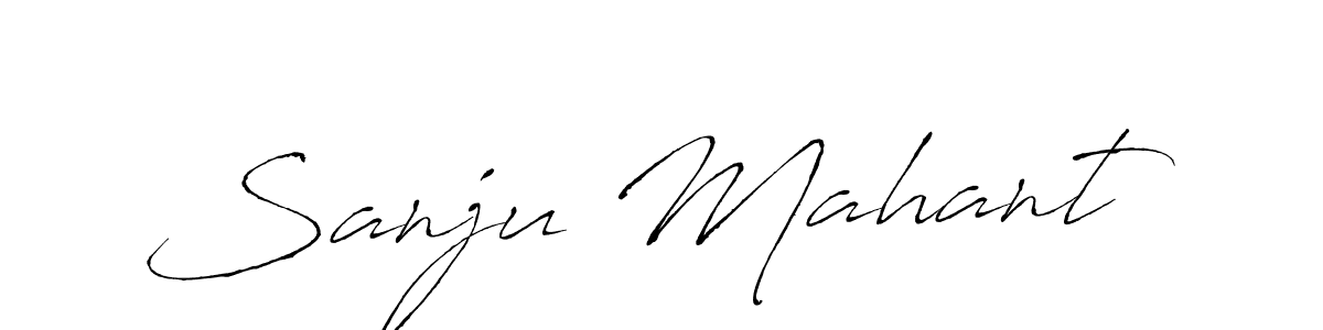 How to Draw Sanju Mahant signature style? Antro_Vectra is a latest design signature styles for name Sanju Mahant. Sanju Mahant signature style 6 images and pictures png