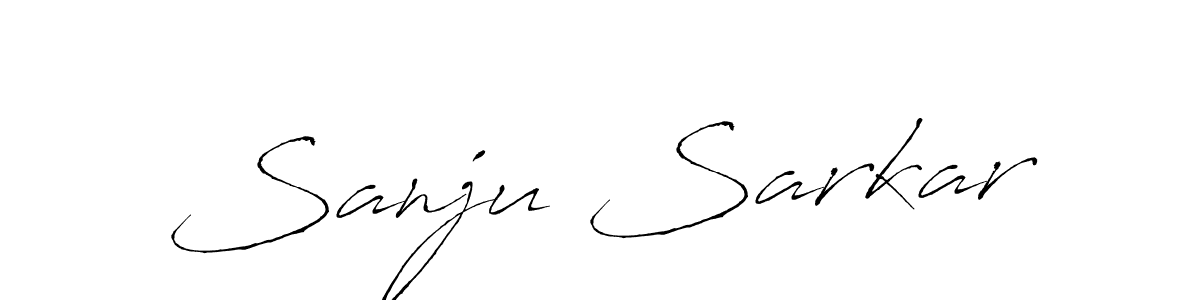 The best way (Antro_Vectra) to make a short signature is to pick only two or three words in your name. The name Sanju Sarkar include a total of six letters. For converting this name. Sanju Sarkar signature style 6 images and pictures png