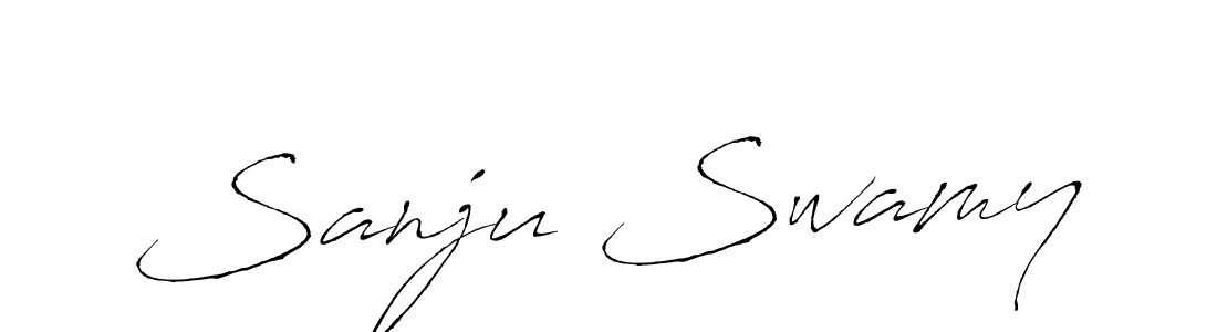 Also we have Sanju Swamy name is the best signature style. Create professional handwritten signature collection using Antro_Vectra autograph style. Sanju Swamy signature style 6 images and pictures png