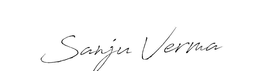 Make a short Sanju Verma signature style. Manage your documents anywhere anytime using Antro_Vectra. Create and add eSignatures, submit forms, share and send files easily. Sanju Verma signature style 6 images and pictures png