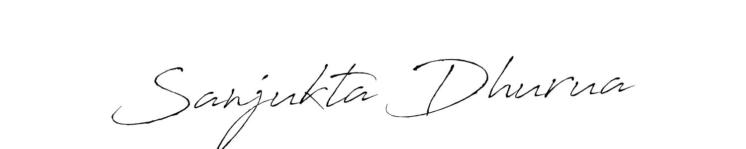 You should practise on your own different ways (Antro_Vectra) to write your name (Sanjukta Dhurua) in signature. don't let someone else do it for you. Sanjukta Dhurua signature style 6 images and pictures png